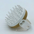 Bamboo Shampoo Scalber Brush Scalp Shower Massage Brush